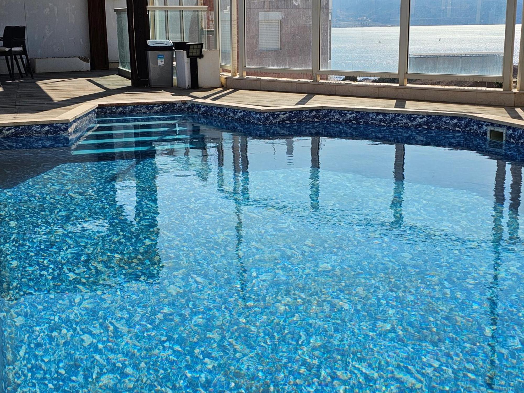 Exclusive Top Luxury Penthouse Near The Sea With Privat Roof-Pool Apartment Ейлат Екстериор снимка